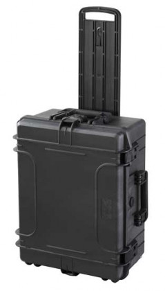 MAX Plastový kufr, 604x473xH 283mm, IP 67, barva černá.  S…