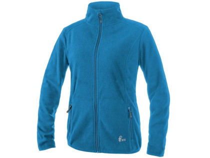 Mikina CXS GRANBY LADY, dámská, fleece, azurově modrá