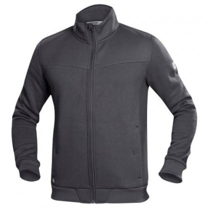 Mikina fleecová M007 H5946/XL, tmavě šedá