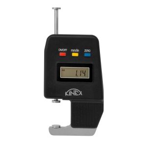 Mikrometrický tloušťkoměr digitální KINEX 0-25mm, 0,01mm, DIN 863