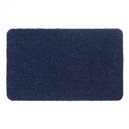 Modrá vnitřní vstupní čistící pratelná rohož Aqua Luxe - 50 x 80 cm