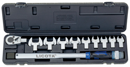 Momentový klíč 1/2" s plochými klíči, s certifikátem 13 - 30 mm - STW16