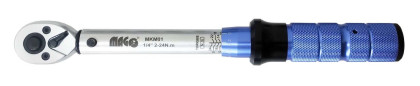 Momentový klíč 1/4" 2-24 Nm pro jízdní kola - 13 hlavic