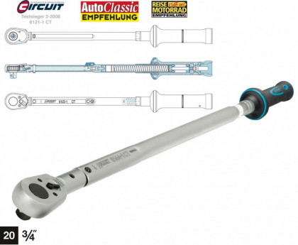 Momentový klíč - 3/4" - HA025466 (6143-1CT)