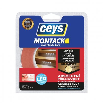 Montack Express CEYS páska pro LED kabely 10m x 18mm