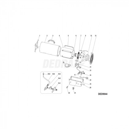 Motor BGA1401 70W 2800RPM