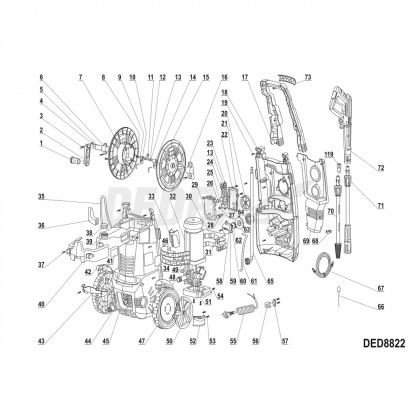 Motor čerpadla LT9600