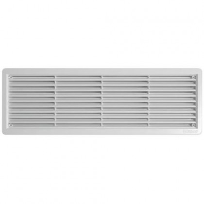 Mřížka větrací dveřní VMD, 400 x 130 mm, 2 ks, bílá 0231