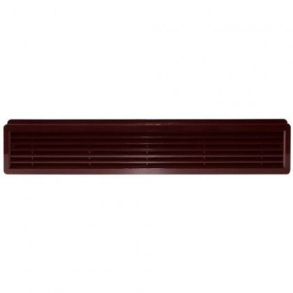 Mřížka větrací dveřní VMD, 500 x 90 mm, 2 ks, hnědá 0202
