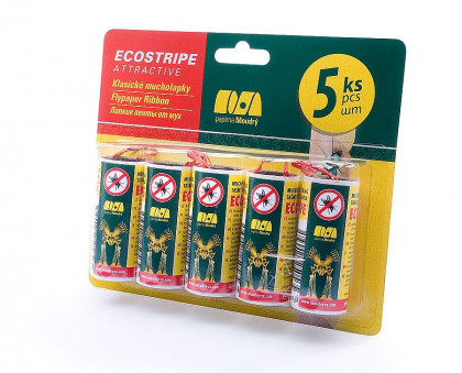 Mucholapka ecostripe attractive 5 ks/bal.