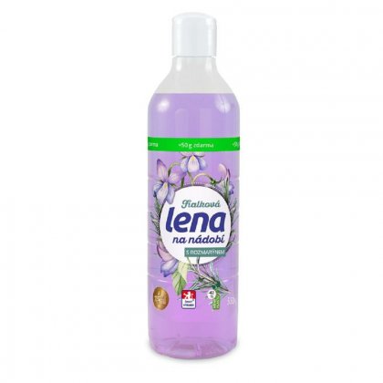 Mycí prostředek na nádobí Lena fialková s rozmarýnem 550g