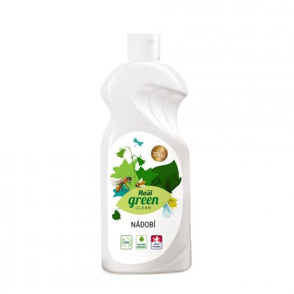 Mycí prostředek na nádobí Real green clean EKO, 500g