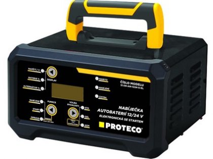 nabíječka autobaterií MAX-15  230V  12/24V elektronická se startem