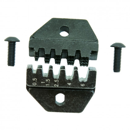 Náhradní čelisti ke konektorovým kleštím | 0,75-6 mm2 (AWG 18-10)