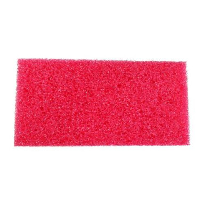 Náhradní povrch molitan hrubý, 280 x 140 x 30 mm, červená