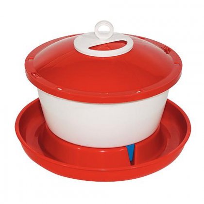 Napáječka plastová RAPID CLEAN CHICKENS 360x250mm, 6l