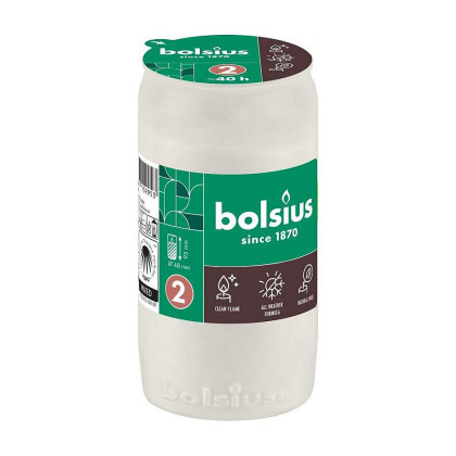 Náplň Bolsius olej do kahance, 40h, 110g, bílá