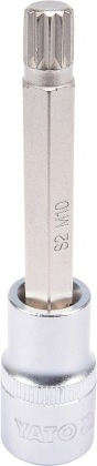 Nástavec prodloužený 1/2" bit vícezubý M10