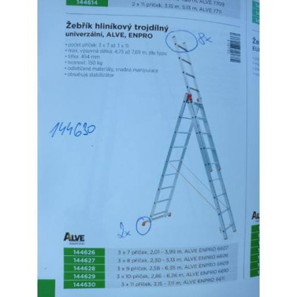 ND plast do lyžin k 6611, ALVE