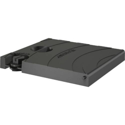 ND Víko komplet, černá- lapač střešních splavenin 300×155/125/110 mm přímý