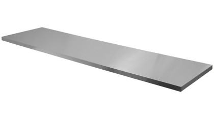 Nerezová pracovní deska PROFI, hluboká, 2040 x 615 x 38 mm - TGW80DS