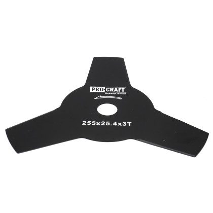 Nůž křovinořezu (D255*25.4) 3T PROCRAFT | H-3T
