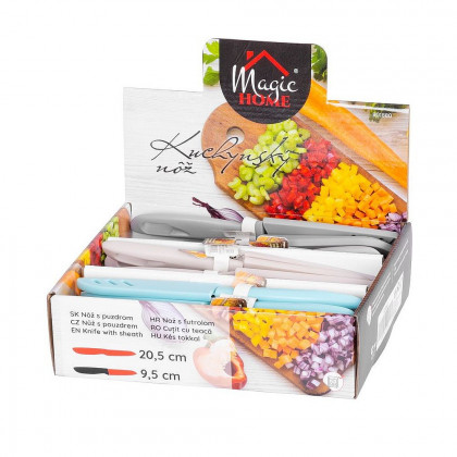 Nůž kuchyňský MagicHome, ořezávací, 20,5x2,8cm, 30 kusů