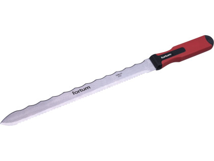 Nůž na minerální vatu a izolační hmoty, nerez, 470/280mm