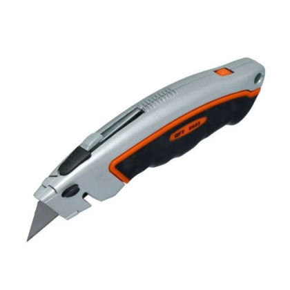 Nůž odlamovací FASTER TOOLS ALU s trapézovým ostřím 19 x 60 mm