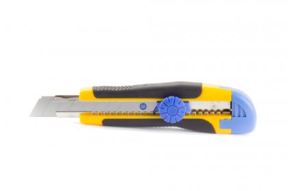 Nůž odlamovací s aretačním kolečkem 18mm SX83/O + 2 břity