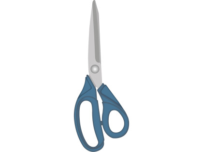 Nůžky kancelářské/víceúčelové nerez, 240mm