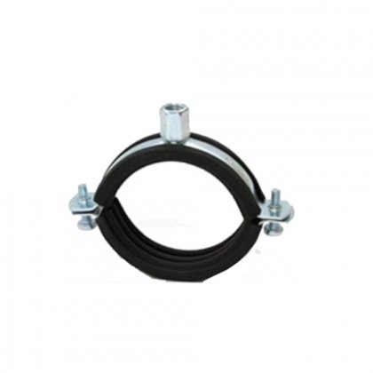 OBJÍMKA DVOUŠROUB. 2"1/2, průměr 72 - 78mm  (s gumou)