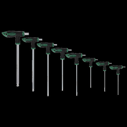 Oboustranné klíče TORX 8ks STALCO S-56250