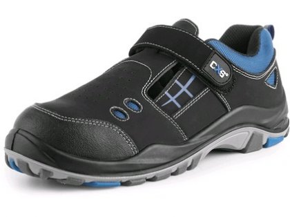 Obuv sandál CXS DOG TERRIER S1, modro - černá, vel. 40