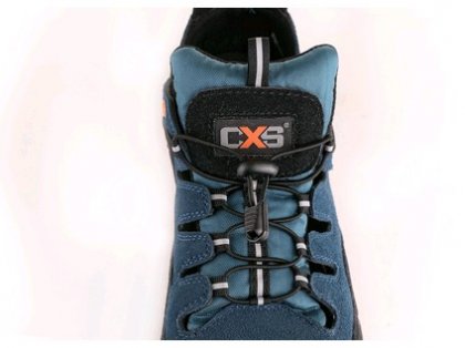 Obuv sandál CXS ISLAND CABRERA S1, ocel.šp., černo-modrá, vel.35
