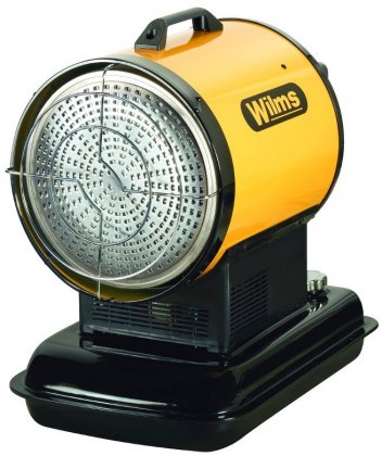 Ohřívač s infračerveným zářičem na LTO / naftu Wilms IR 20