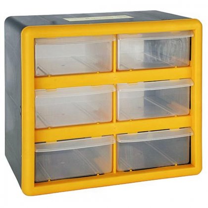 Organizer HL3045-A, 06 zásuvkový, 265x16