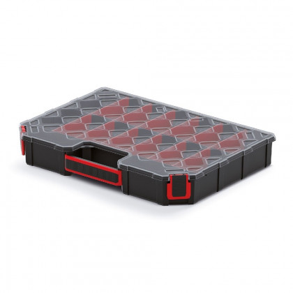 Organizér TAGER 390x284x60 mm, polykarb. víko, přepážky