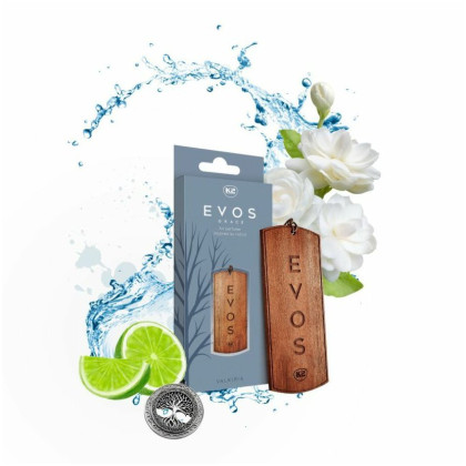 Osvěžovač K2 EVOS GRACE VALKIRIA - dřevěná vonná visačka