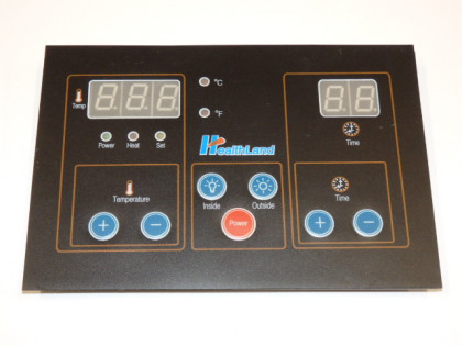 Ovl. panel vnitřní kompl. X (7 pin)