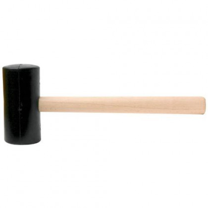 Palice gumová PROFI MINI-MAXI, 2 kg, 100 mm, dřevěná násada