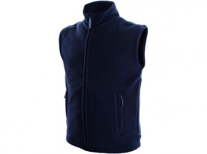 Pánská fleecová vesta UTAH, tmavě modrá, vel. 2XL