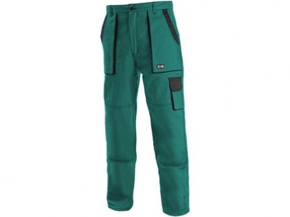 Pánské kalhoty CXS LUXY JOSEF, zeleno-černé