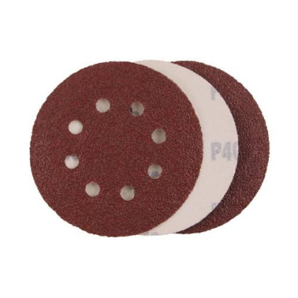 Papír brusný výsek 125 mm/P120, suchý zip, 3 ks, ENPRO