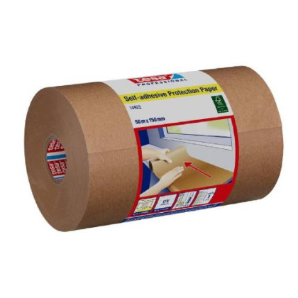 Papír zakrývací samolepící, 10 m x 600 mm, TESA