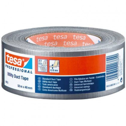 Páska opravná textilní 4613 Duct Tape, 50 m x 48 mm, černá