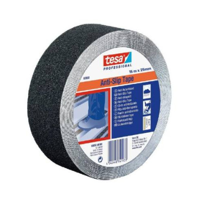 Páska protiskluzová, 15 m x 25 mm, černá, Professional 60950, TESA
