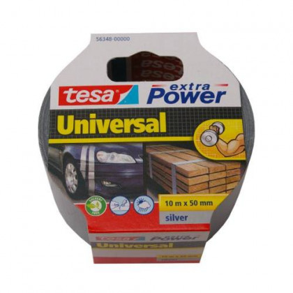 Páska univerzální pro dům a zahradu 56348, 10 m x 50 mm, stříbrná