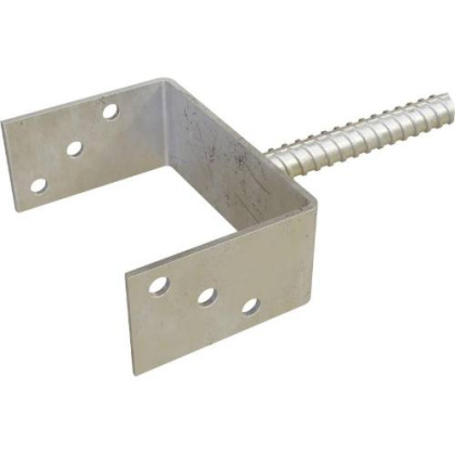 Patka kotevní do betonu typ U, 150 x 60 x100, 200 mm, STALCO