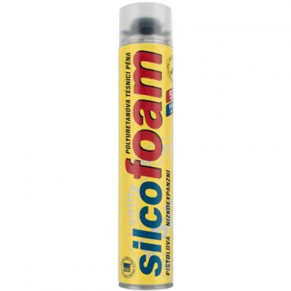 Pěna nízkoexpanzní pistolová, 760 ml, SILCOFOAM